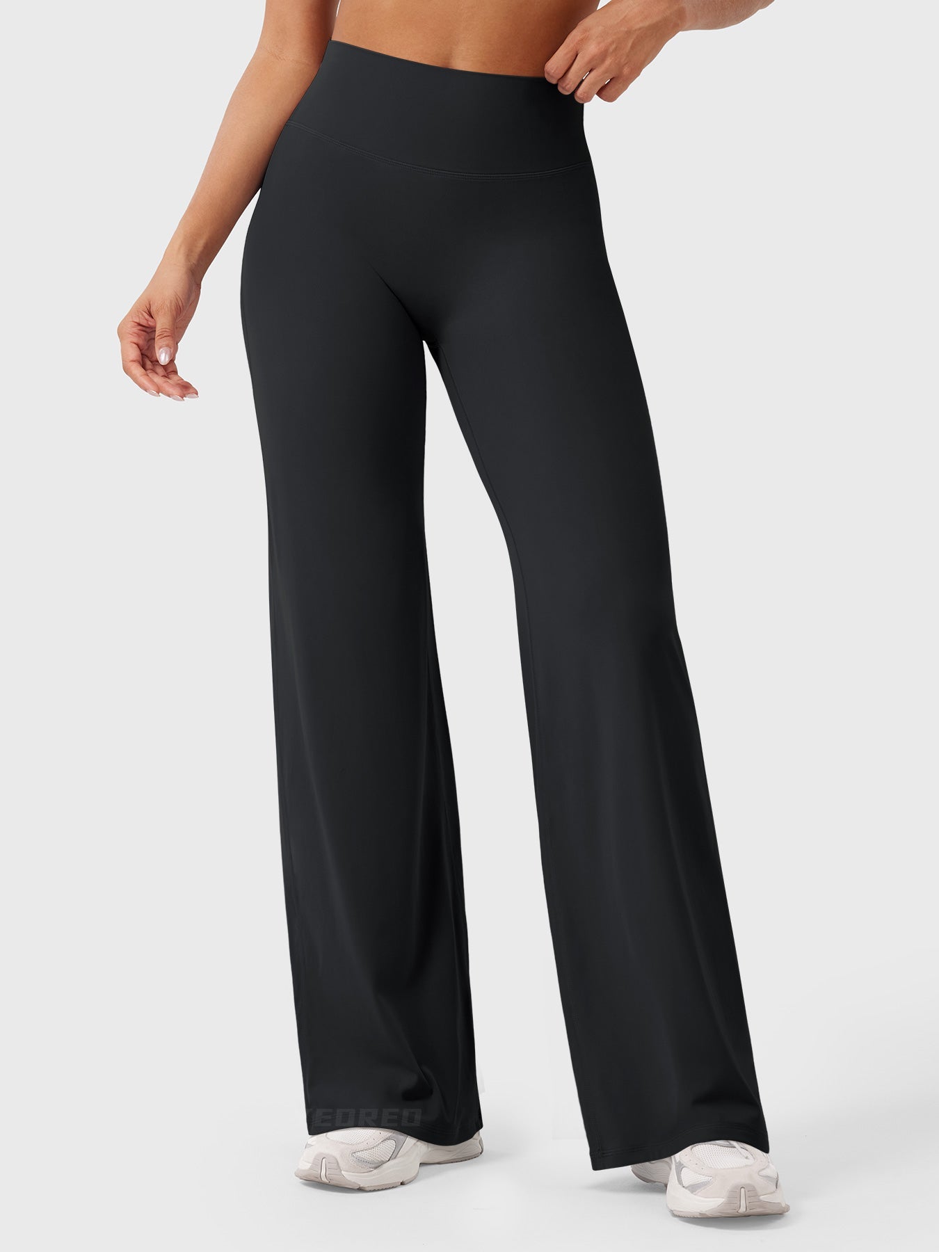 Flared Pants | High-Waisted Stretch Fit with Seamless Design | Comfortable Style for Effortless Elegance 1