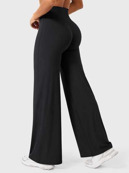 Flared Pants | High-Waisted Stretch Fit with Seamless Design | Comfortable Style for Effortless Elegance 3