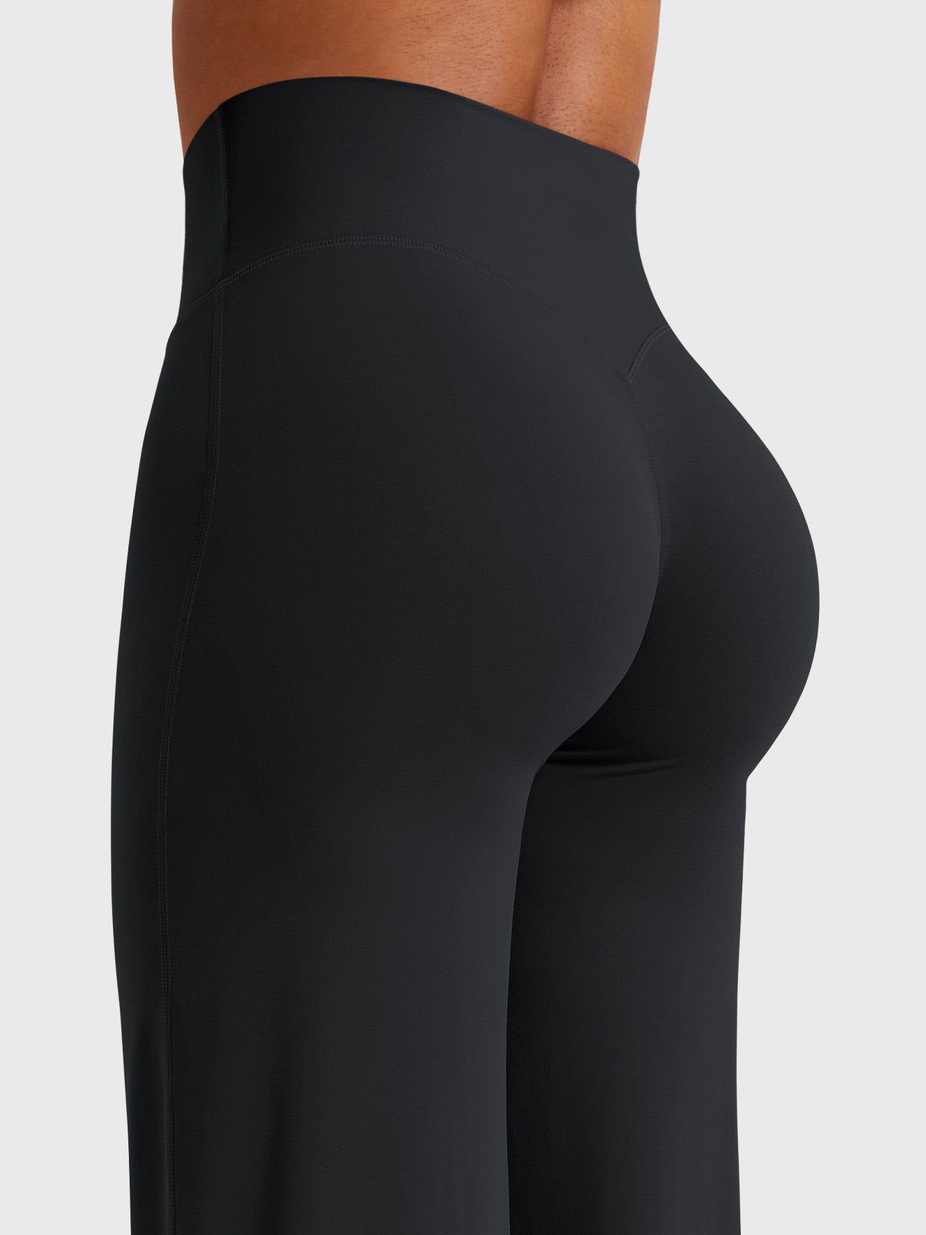 Flared Pants | High-Waisted Stretch Fit with Seamless Design | Comfortable Style for Effortless Elegance 6