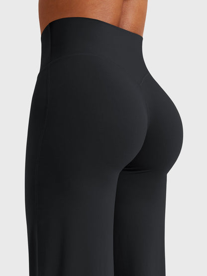 Flared Pants | High-Waisted Stretch Fit with Seamless Design | Comfortable Style for Effortless Elegance 6