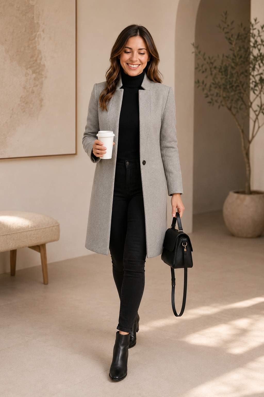 Women's Lightweight Blend Coat