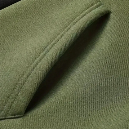 Men's Relaxed Fit Hoodie – Functional Drawstring Hood