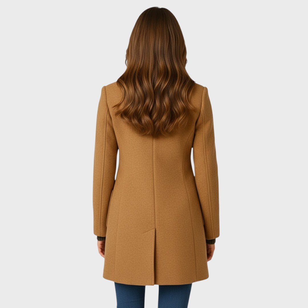 Sophisticated Women's Tailored Coat with Structured Fit | Elegant Outer Layer for Winter Style 1