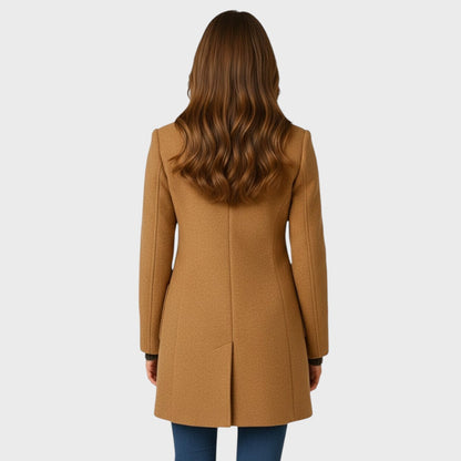 Sophisticated Women's Tailored Coat with Structured Fit | Elegant Outer Layer for Winter Style 1