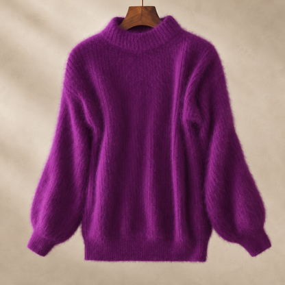 Women's Cashmere Sweater – Diamond Knit