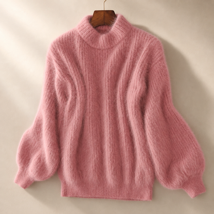 Women's Cashmere Sweater – Diamond Knit