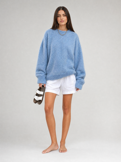 Women's Oversized Wool Knit Sweater