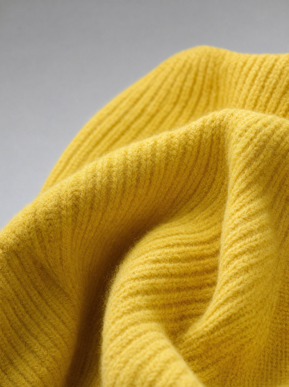 Women's Cashmere Sweater with Wrap Collar