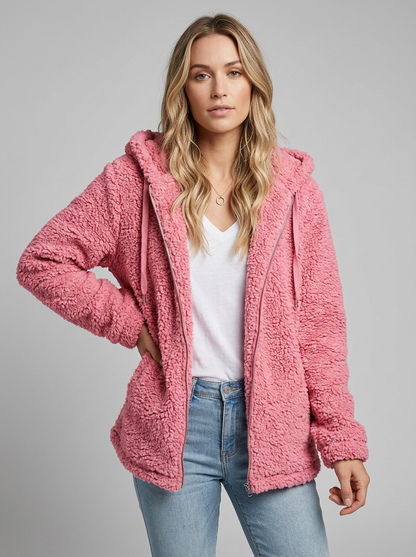 Zip-Up Jacket

Women's Hooded Fleece Jacket

Winter Wear

Warm Jacket

Relaxed Fit Jacket

Long Sleeve Jacket

Hooded Jacket

Fleece Jacket

Cozy Fleece