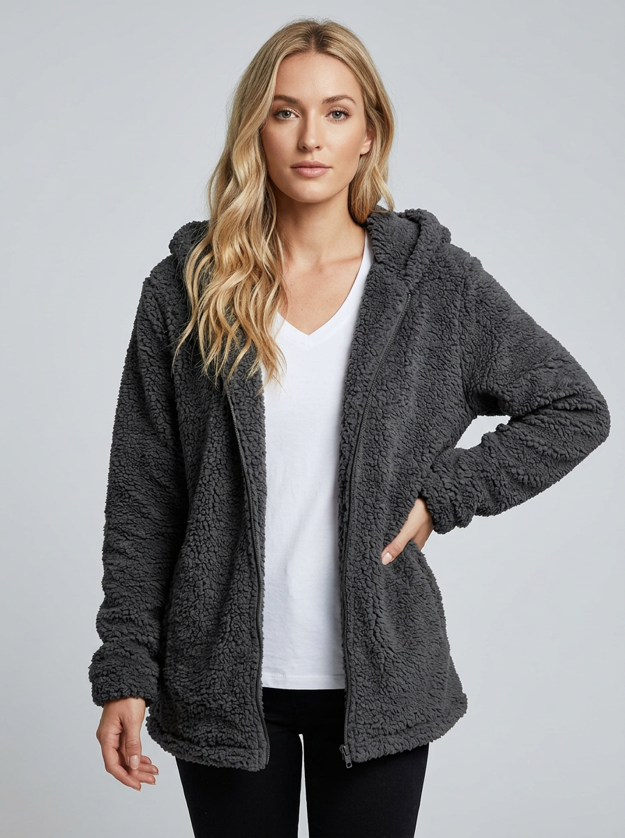 Zip-Up Jacket

Women's Hooded Fleece Jacket

Winter Wear

Warm Jacket

Relaxed Fit Jacket

Long Sleeve Jacket

Hooded Jacket

Fleece Jacket

Cozy Fleece
sherpa
teddy comfy jacket
