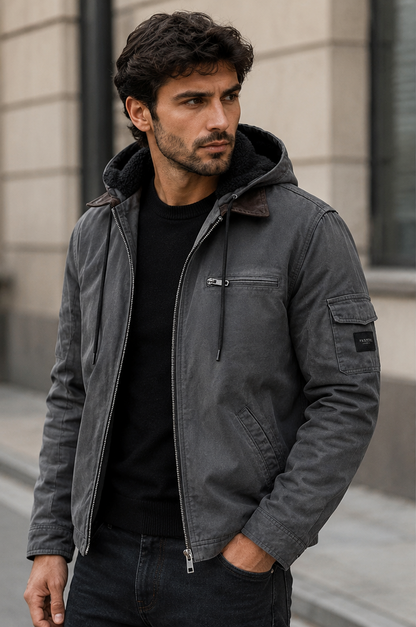 Men's Insulated Winter Jacket – Modern Design, Superior Warmth