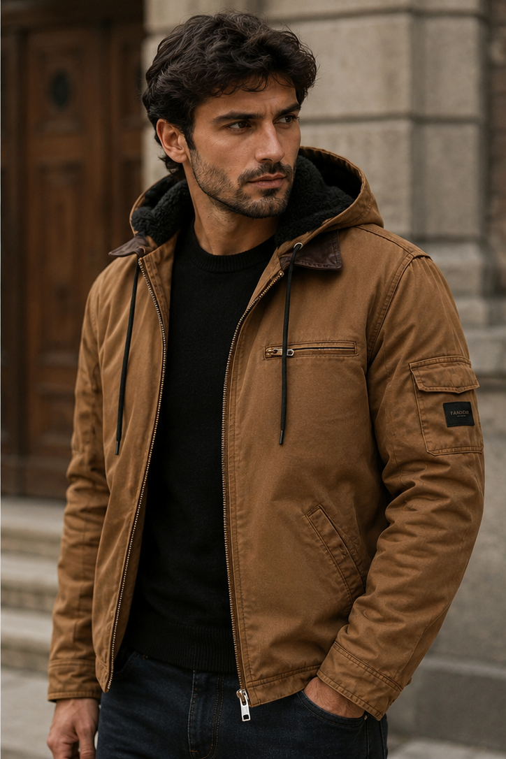 Men's Insulated Winter Jacket – Modern Design, Superior Warmth