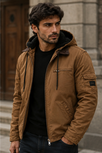 Men's Insulated Winter Jacket – Modern Design, Superior Warmth