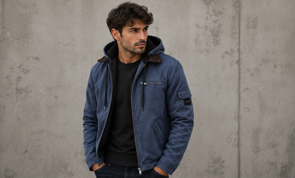 Men's Insulated Winter Jacket – Modern Design, Superior Warmth